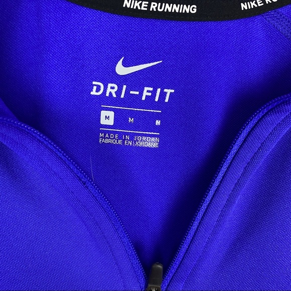 Nike Dry Half Zip Long Sleeve Running Med - Picture 5 of 6